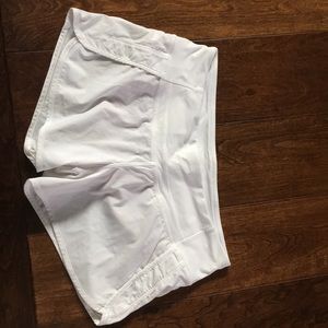 Lululemon white shorts